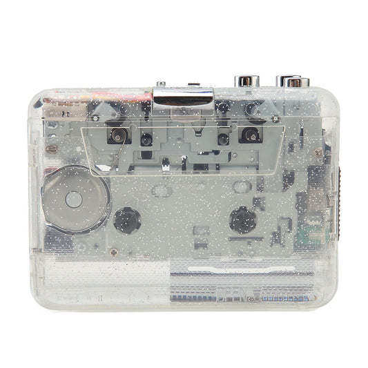 USB Cassette to MP3 Converter, Portable Cassette with Headphones, Cassette Player Converts to MP3 WAV, Audio Music Player for Computer In Car