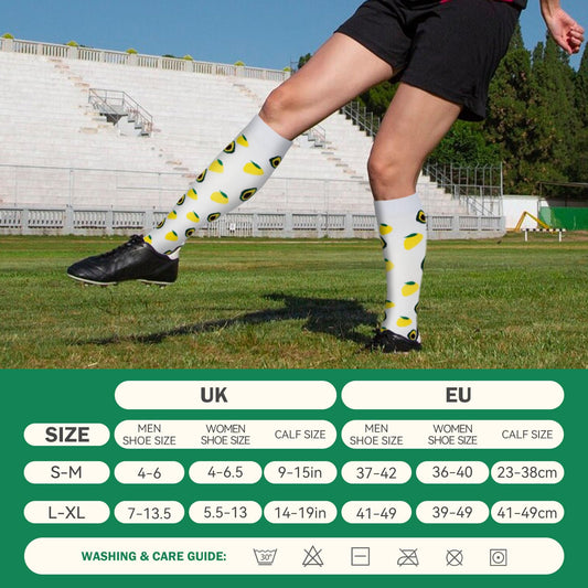 LEOSTEP Compression Socks (6 Pairs) Women's Thrombosis Socks Compression Socks for Sports, Flights, Running, Travel, Cycling, Pregnancy Nurse 20-30 mmHg