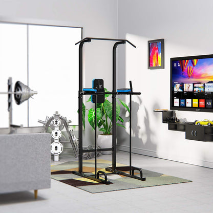 JX FITNESS Power Tower Multifunctional Dip Station Fitness Training Equipment for Pull-up Bar, Push-ups, Abdominal Training