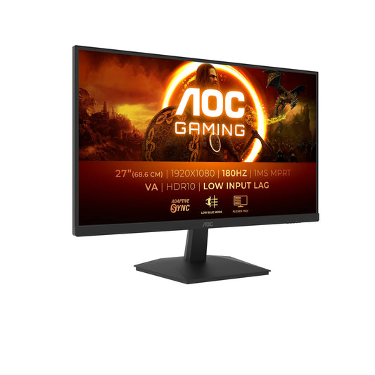 AOC Gaming 27G15N - 27-inch Full HD monitor, 180Hz, 1ms, Adaptive Sync (1920x1080, 1x HDMI 2.0, 1x DisplayPort 1.4) black.
