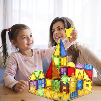 Magblock Magnetic Building Blocks Magnet Toys Magnetic Toy Magnetic Games Children's Toys for Kids Gift Boy Girl 3 4 5 6 7 8 Years Old 70 Pieces