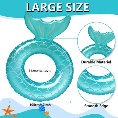 Adult 105cm pool inflatable swim ring giant air mattress inflatable swim ring water beach party toy water toy