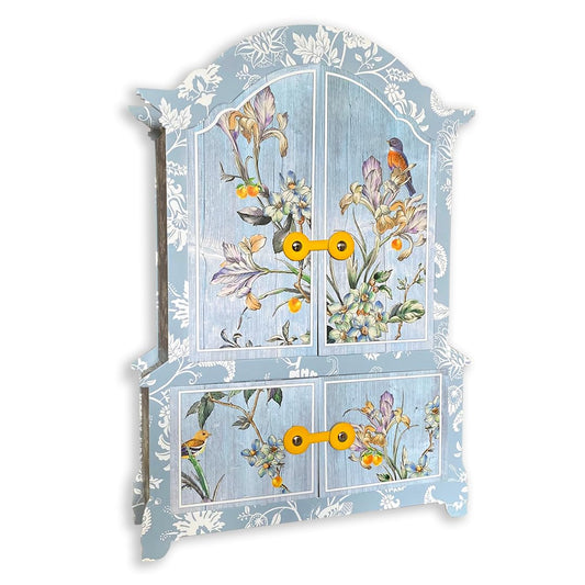 Daphne's Diary Advent Calendar 2025 | 24 drawers filled with various creative surprises | This reusable cabinet is decorative and made from sustainable materials.