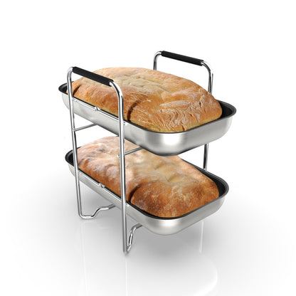 Imetec 7916 Zero-Glu Pro, device for gluten-free bread, ciabattas and rolls for celiac patients, pizza, cakes, jams, 20 programs, 2 paddles, controlled rising temperature recipe book