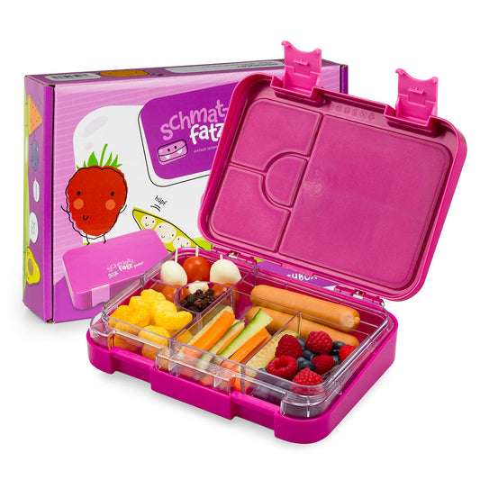 Junior Lunchbox lunchbox snack box | with additional container | child-friendly | leak-proof | 4 or 6 portion compartments | suitable for liquid food dishwasher safe | BPA-free | plastic