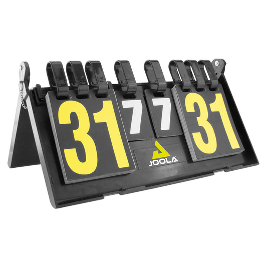 JOOLA 22402 Unisex - Adult Result Table Tennis Scorer, Black, 36x21