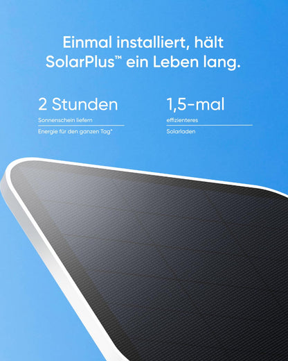 eufy Security SoloCam S340, outdoor surveillance camera, 360° monitoring, no blind spots, outdoor battery-powered surveillance camera, solar, 2.4GHz WiFi, free use, compatible with HomeBase 3