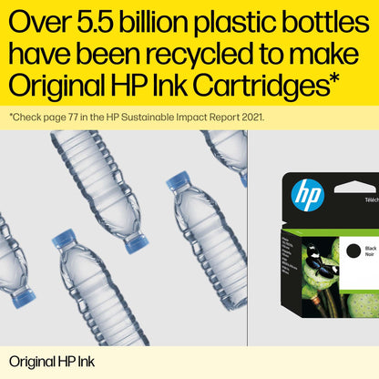 HP 937 (6C400NE) Multipack Original Ink Cartridge, Black + Colors, 1xBlack, 1xCyan, 1xMagenta, 1xYellow for OfficeJet Pro 9720e; 9730e All-in-One Large Format Printer; HP OfficeJet Pro 91xx Printer