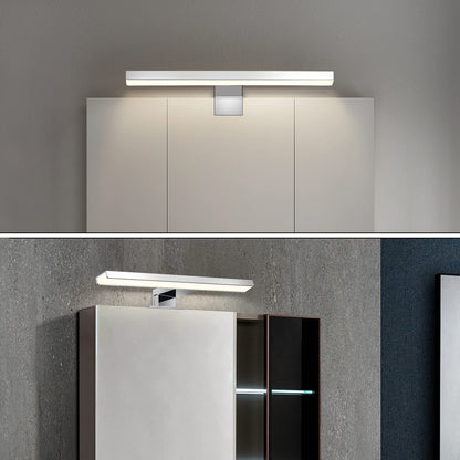 ERWEY 2 in 1 LED Mirror Light IP44 Bathroom Light Neutral White Makeup Light 230V Cabinet Light Mirror Cabinet Surface Mount Light Bathroom Clamp Light Wall Light (30cm 4000K 5W)