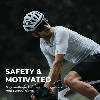 The TELNP waterproof swimming bone conduction headphones are designed with Bluetooth 5.3 technology. These IPX8 underwater headphones come with 32G of MP3 storage for a seamless swimming experience.