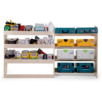 VANIFY - Compatible with Renault TRAFIC L2 2015+ vehicle equipment, vehicle shelves, tool box, and rear shelf