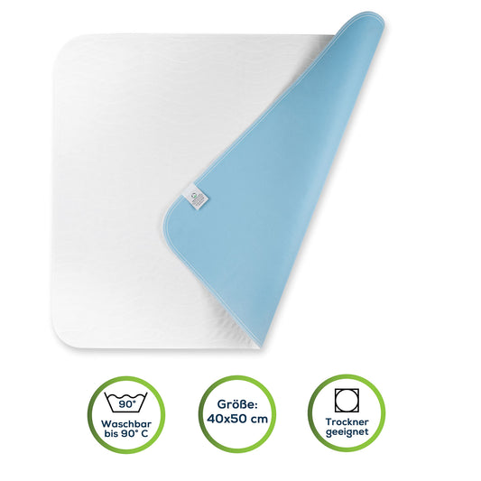 Sensalou Incontinence Underpad 40x50 cm - 4 Pack Bed Pad Waterproof Mattress Protector Bed Wetting Underpad