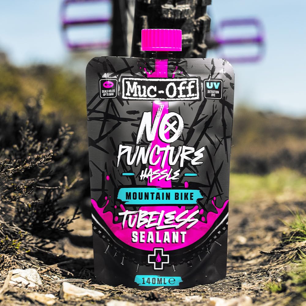 Muc-Off 822 Puncture Trouble 1L, Pink, 1 Liter