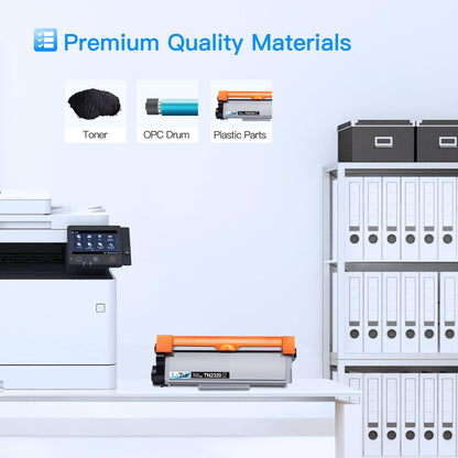 LxTek TN2320 toner compatible with Brother TN-2320 TN2320 TN-2310 for Brother MFC-L2700DW MFC-L2700DN MFC-L2720DW HL-L2340DW HL-L2300D DCP-L2520DW DCP-L2540DN MFC-L2740DW HL-L2360DN (2 Black)