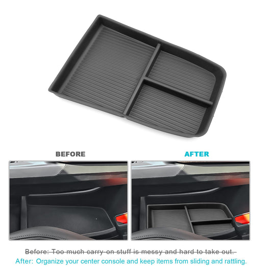 CDEFG Compatible with BMW X1 iX1 U11 2022-2025 Center Console Organizer Storage Box X1 iX1 U11 Glove Compartment Bottom Center Armrest X1 iX1 2025 Accessories (Center Console)