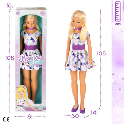 ColorBaby doll "Princess" doll 105 cm