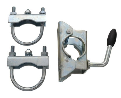 Winterhoff support wheel holder for 70mm round drawbars clamping bracket support wheel clamp 48mm trailer (optional with support wheel) (holder)