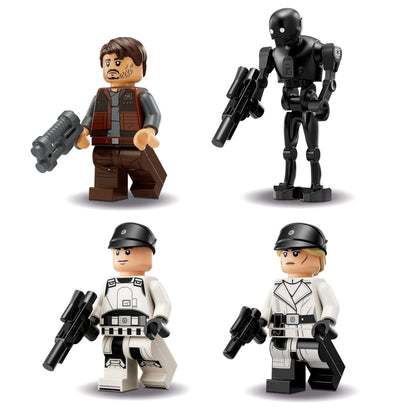LEGO Star Wars 75399 Rebel U-Wing Starfighter - toy with swiveling wing function & 3 minifigures including Cassian Andor & K-2SO droid - gift for boys 8+ & Andor season 2 fans.