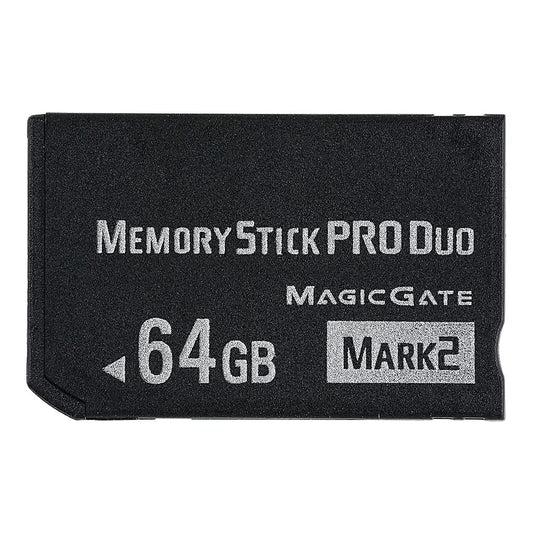 High Speed 64 GB Memory Stick Pro Duo (Mark2) PSP memory card compatible with Sony PSP1000 2000 3000 camera memory card.