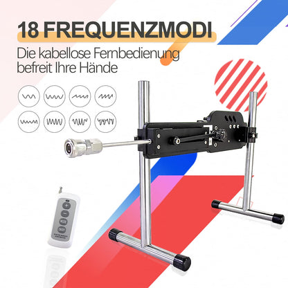 FREDORCH Big Dildo Sex Machine, VAC-U-Lock interface, Love Machine for men, women, and couples, Silent Metal Sex Machine (FOR WOMEN)...