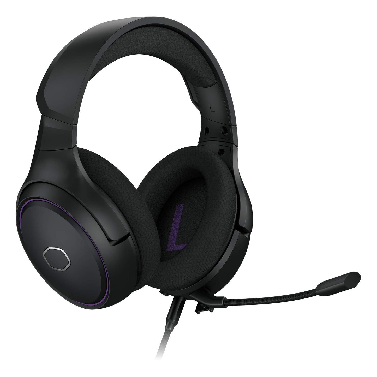 Cooler Master MH630 Gaming Headset with 2.0 Hi-Fi Stereo - PC & Console Compatible with 50mm Neodymium Audio Drivers, Ultra-Clear Boom Mic and Portable Frame - 3.5mm Standard Jack ,19.2