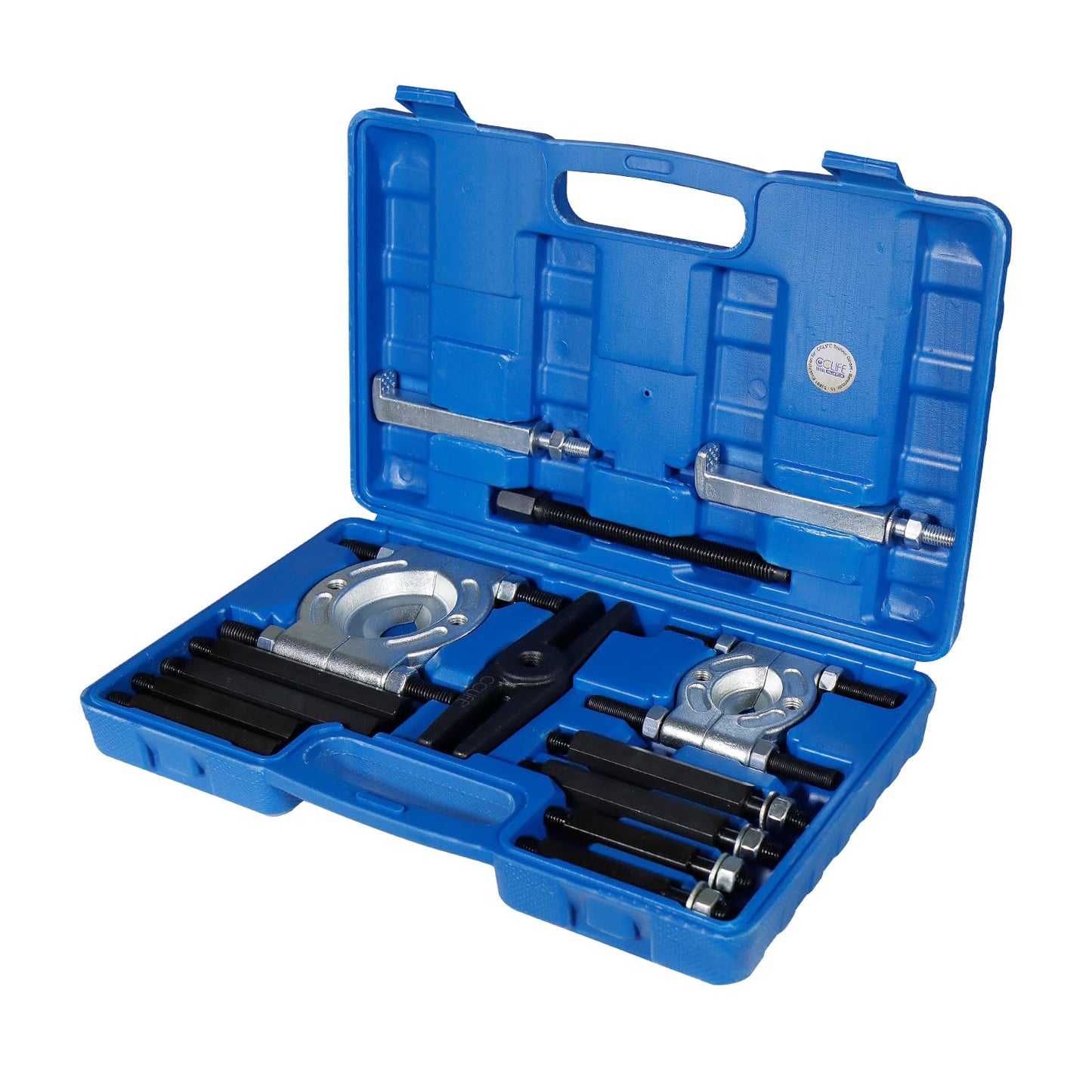 CCLIFE 14-piece bearing puller set, separator for ball bearings, flywheel puller, separation device 30-70mm