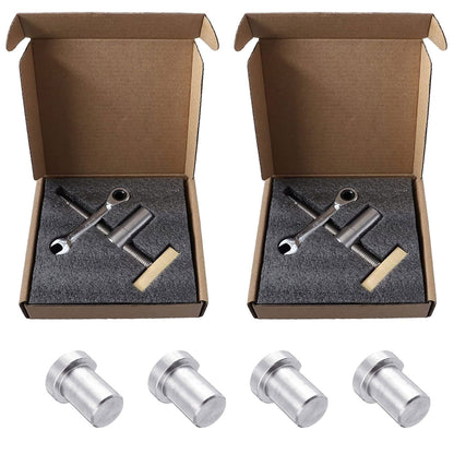 2 pieces table workbench clamp with 4 pieces bench dogs bench clamp bench hooks for 19mm holes DIY positioning bench stop and quick clamps woodworking desk clips quick release clamp
