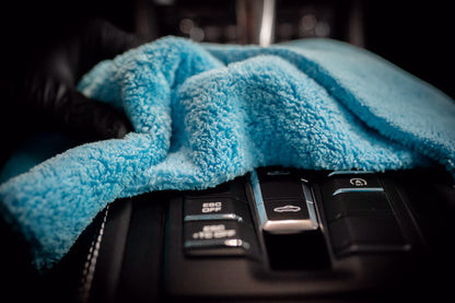 Detailmate Car Microfiber Towels 40x40 550GSM seamless & paint-safe | 10 x Car Care Microfiber Cloth for interior, paint, rims | Soft Cloth Cleaning Polishing Cloth