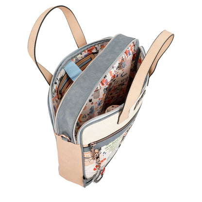 Anekke document bag collection Fun&Music made of faux leather with 2 handles and shoulder strap Dimensions 40 x 30 x 9 cm