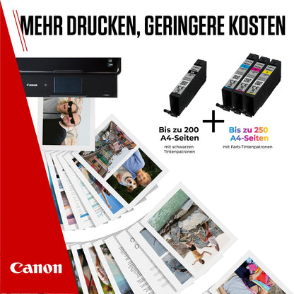 Canon Ink Cartridges - CLI-581 C M Y BK Original XXL High Capacity Printer Cartridges 4 Pack (1 x XXL Black, 1 x Cyan, 1 x Magenta, 1 x Yellow)