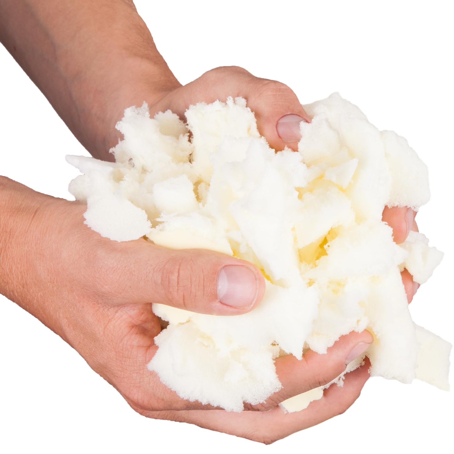 Charlie & Finn 20 kg foam flakes filling material - Ideal for filling bean bags, cushions, dog & cat beds, and plush toys - Foam flakes for bean bags cushion filling & teddy filling