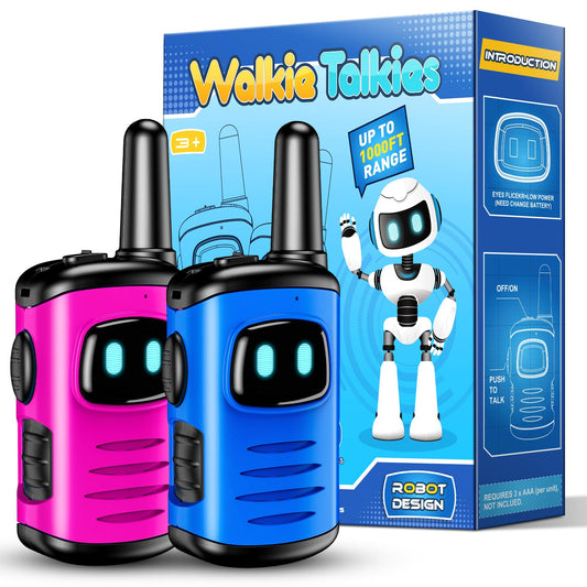 EUCOCO Toy for 3 4 5 6 7 8 Year Old Boys Girls, Walkie Talkie Game for 3-10 Year Old Girls Gifts 3-10 Year Old Boys Radios Birthday Present for Girls Toys for 4 Years Old