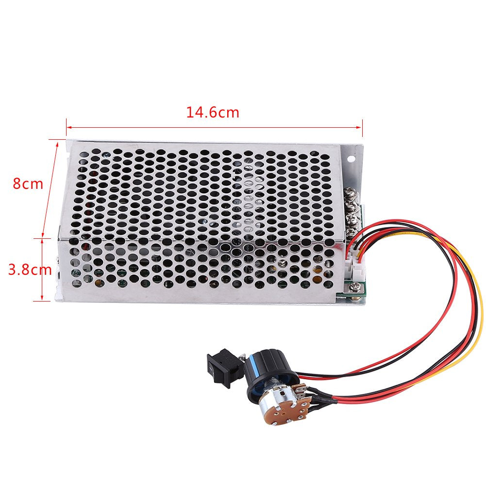 10-50V DC Motor Speed Controller PWM Control Switch Speed Regulator Motor Control Board 100A 3000 Watt