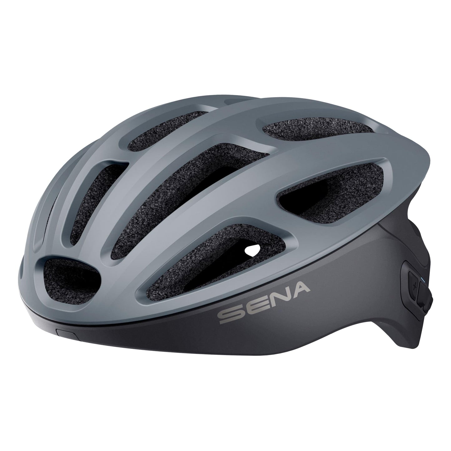 Sena R1 Smart Bike Helmet (Matte Gray, L)