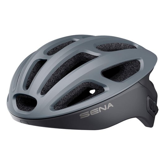 Sena R1 Smart Bike Helmet (Matte Gray, L)