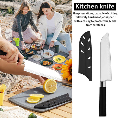 Mountain Country Camping Essentials, camping cookware set, camping gear equipment must-haves, come with camping cutlery sets, plates, and cups, perfect for outdoor cooking, picnic, grilling.