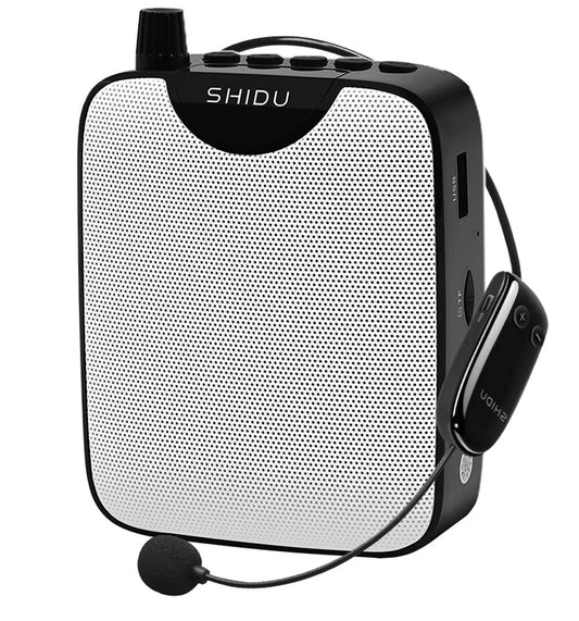 Voice Amplifier Portable Voice Amplifier Speaker with Microphone Headset Mini Amplifier Voice Enhancer Wireless Rechargeable PA System for Tour Guides, Teachers, Trainers, Yoga, Outdoor, Lectures