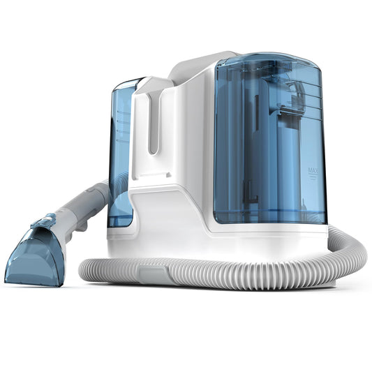 Rivenara upholstery cleaner device wet vacuum cleaner - 450W upholstery cleaner carpet cleaner scrubber upholstery furniture carpet cleaner auto sofa cleaner wet dry vacuum cleaner cleaning device couch