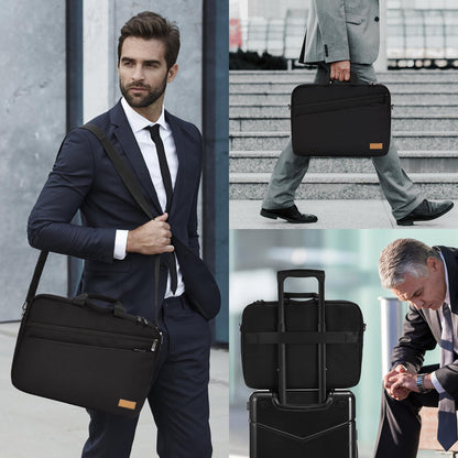 bagasin Laptop bag Laptop briefcase Fits up to 15 15.6 16 inch laptop Expandable Waterproof Shoulder bag Messenger bag Carrying bag Notebook bag PC Computer bag