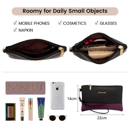 LOVEVOOK Laptop Bag for Women 15.6 Inch, Elegant Handbag Work Bag Large Shopper Business Bag Briefcase Teacher Bag, PU Leather Tote Bag School Bag Notebook Bag for Office College, Purple