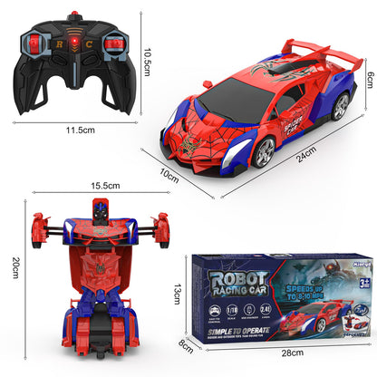 Remote Control Car Toy for 3 4 5 6 7 8+ years old Boys Girls, 2.4GHz Transformation Robot Spider RC Car with Remote Control, Christmas Birthday Gifts Kids Games for 3-12 years old.