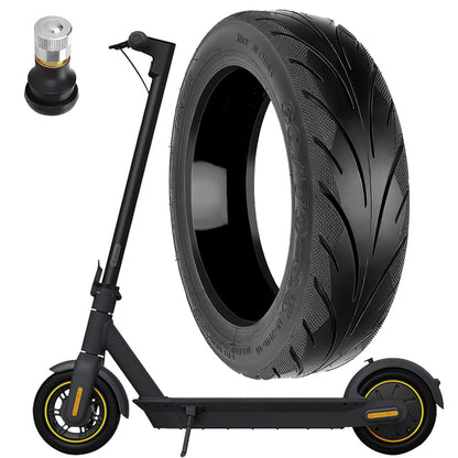 Prodroam 10-inch tire tubeless 60/70-6.5 for Segway Ninebot Max G30 G30D 2 G30E 2 G30P G30LP electric scooter replacement tire front rear with valve (self-repairing tire-1 PC)