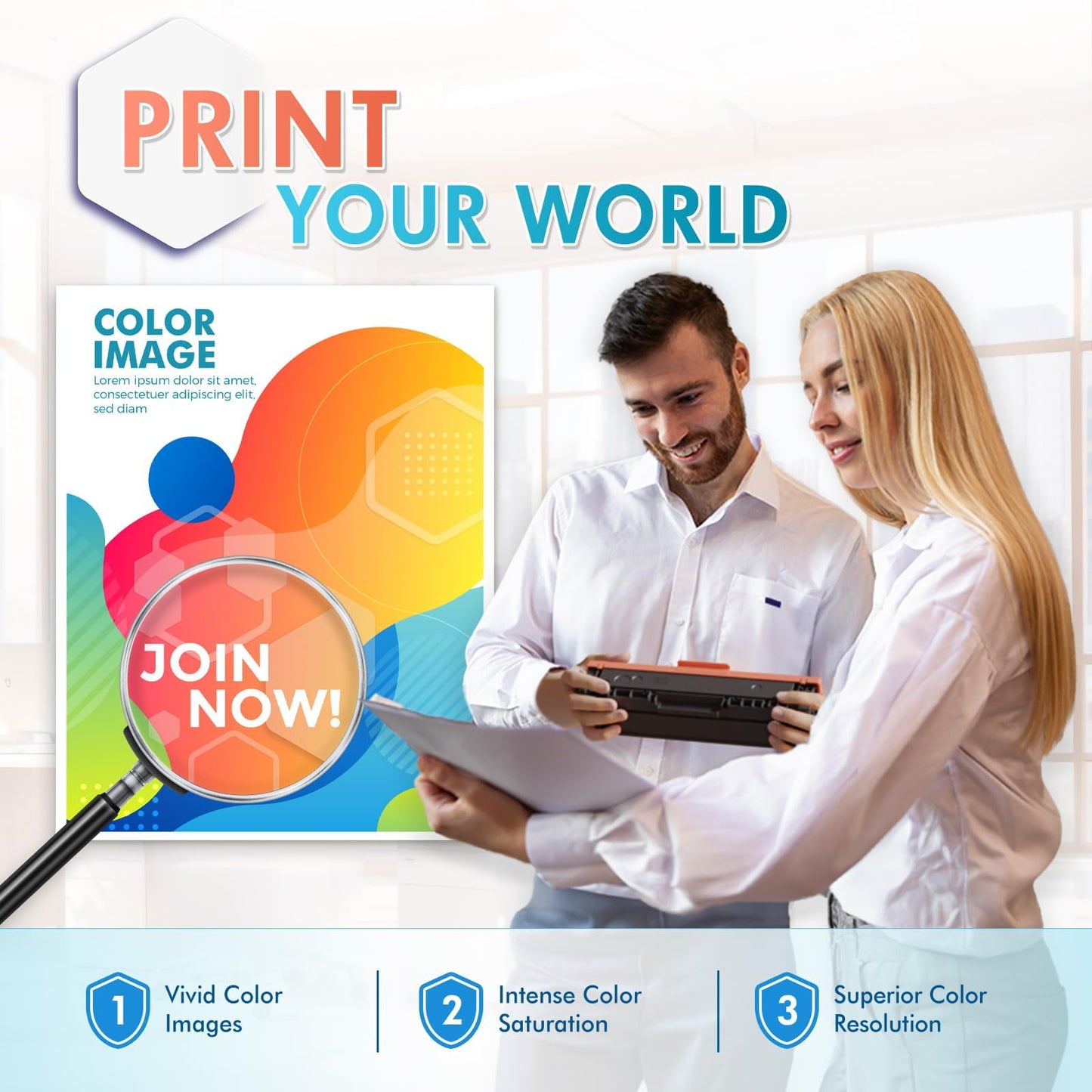 TN-243CMYK MFC L3750CDW TN247 Toner: 5-pack MFC-L3770CDW Compatible for Brother DCP-L3550CDW MFC-L3750CDW TN243CMYK TN 243CMYK HL-L3210CW DCP-L3510CDW HL-L3230CDW MFC-L3710CW TN-243 TN-243BK TN243