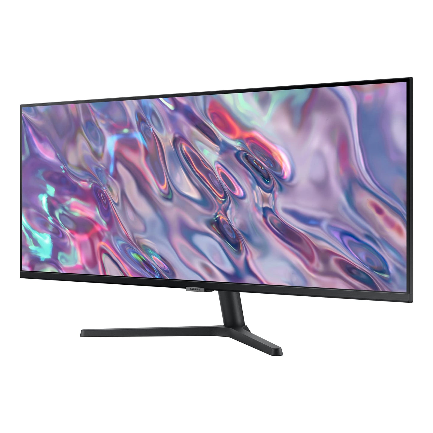 Samsung ViewFinity S50C monitor S34C500GAU, 34 inches, VA panel, Ultra WQHD resolution, Eco Saving Plus, AMD Freesync, HDR10, 5 ms response time, refresh rate 100 Hz, black.