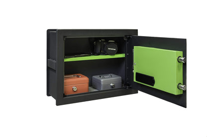 ARREGUI Supra 241150 Wall Safe with Combination Lock | Wall Mount Safe with Electronic Lock | Double Bolt Locking System | Adjustable Depth | Easy Installation | Hidden Safe | 12.6 x 16.5 x 5.9/9.8in.