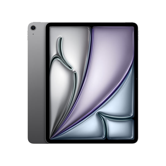 Apple iPad Air 13" with M3 Chip: Apple Intelligence, Liquid Retina Display, 256 GB, 12 MP front/rear camera, WiFi 6E, Touch ID, all-day battery - Space Gray.