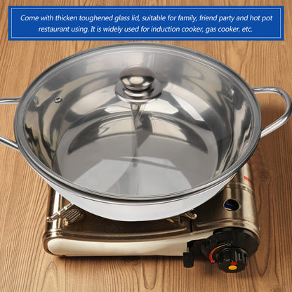 TOPBATHY Induction Wok Electric Hot Pot Induction Cooker Fondue Pot Shabu Hot Pot For Home Stainless Steel Insulated Hot Pot Electric Cooking Pots Rice Cooker Daily Use