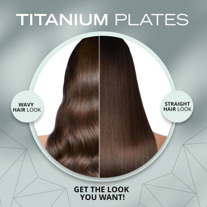 Corioliss C-Style flat iron is designed for women with fine hair. It features titanium plates and professional temperature control for optimal results.
