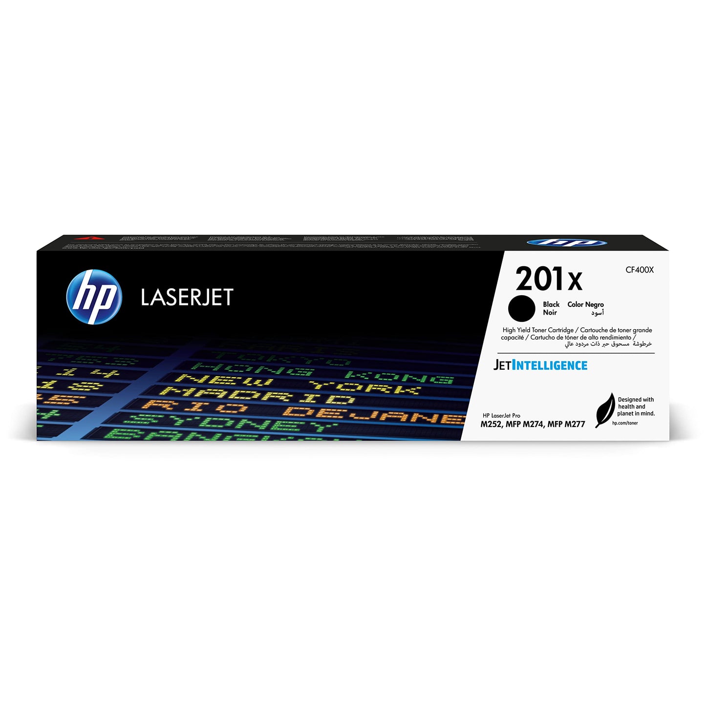 HP 201X (CF400X) Original high yield black toner for HP LaserJet Pro M252, XL