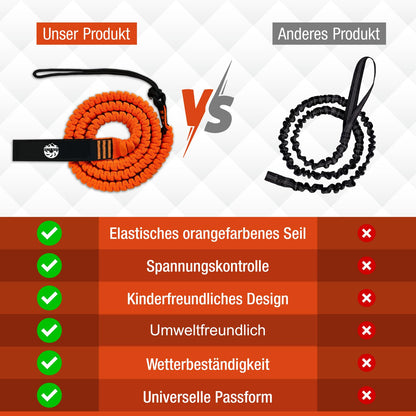 Meta Bike TowKid bike tow rope for kids, 2.5M towing system, traction rope for children & adults, kids' bike, mountain bike, e-bike, Woom MTB.
